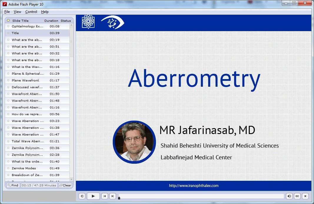 Aberrometry